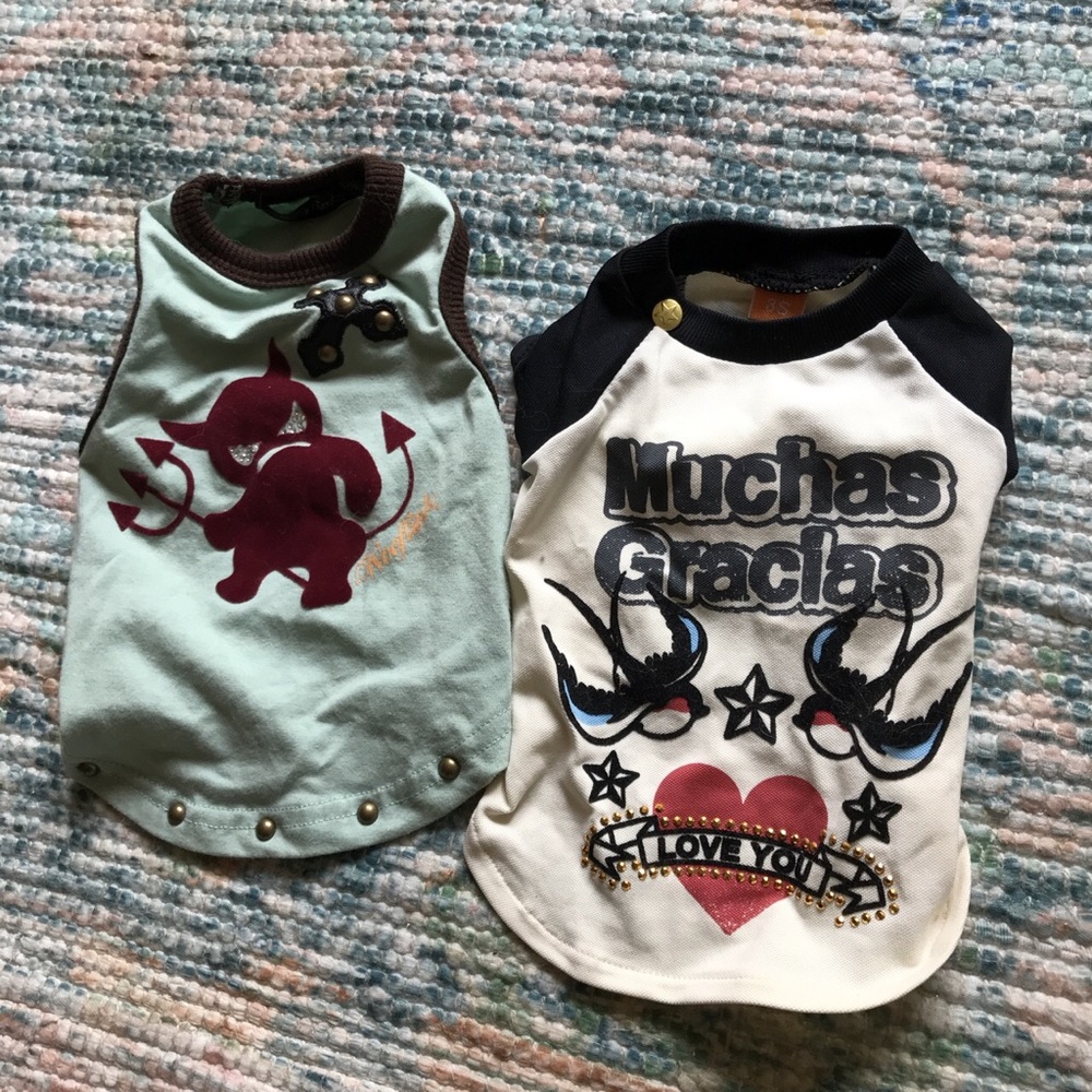Teeny dog tees!!